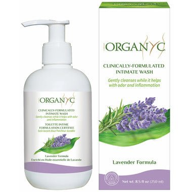 Organyc Intimate Wash | Maintains pH Balance-Postpartum Supplies-Birth Supplies Canada