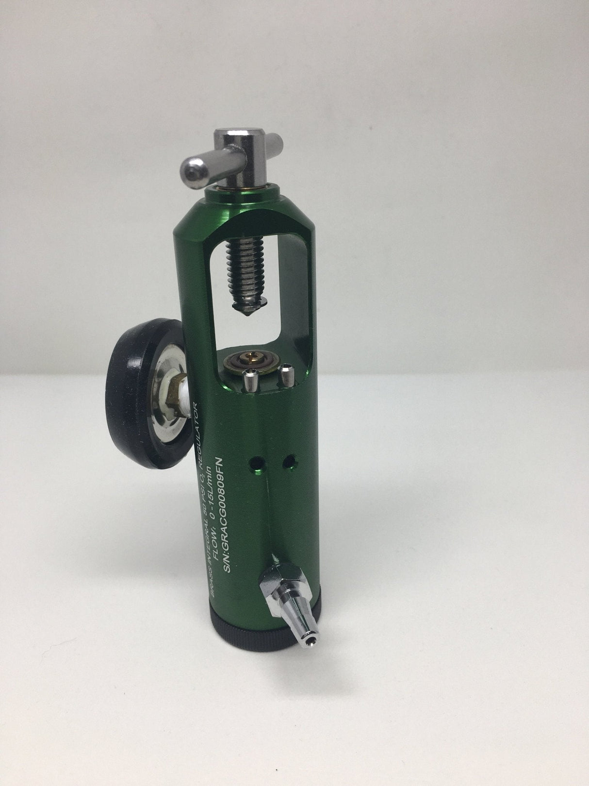 Oxygen Regulator ~ Adjustable Brass/Aluminum-Medical Equipment-Birth Supplies Canada