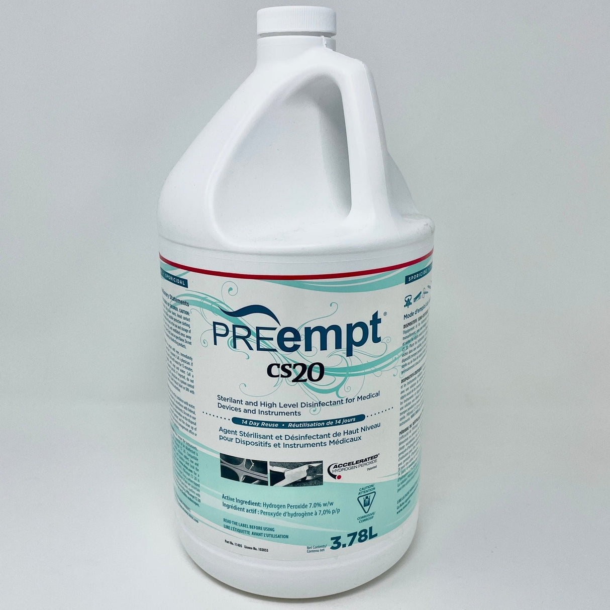 PREempt CS-20 Instrument Chemosterilant-Autoclave-Birth Supplies Canada