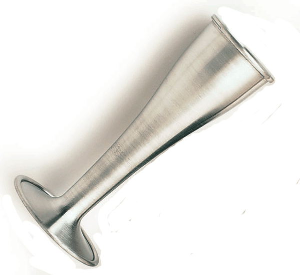 Pinard Horn Aluminium Fetoscope-Fetoscopes-Birth Supplies Canada