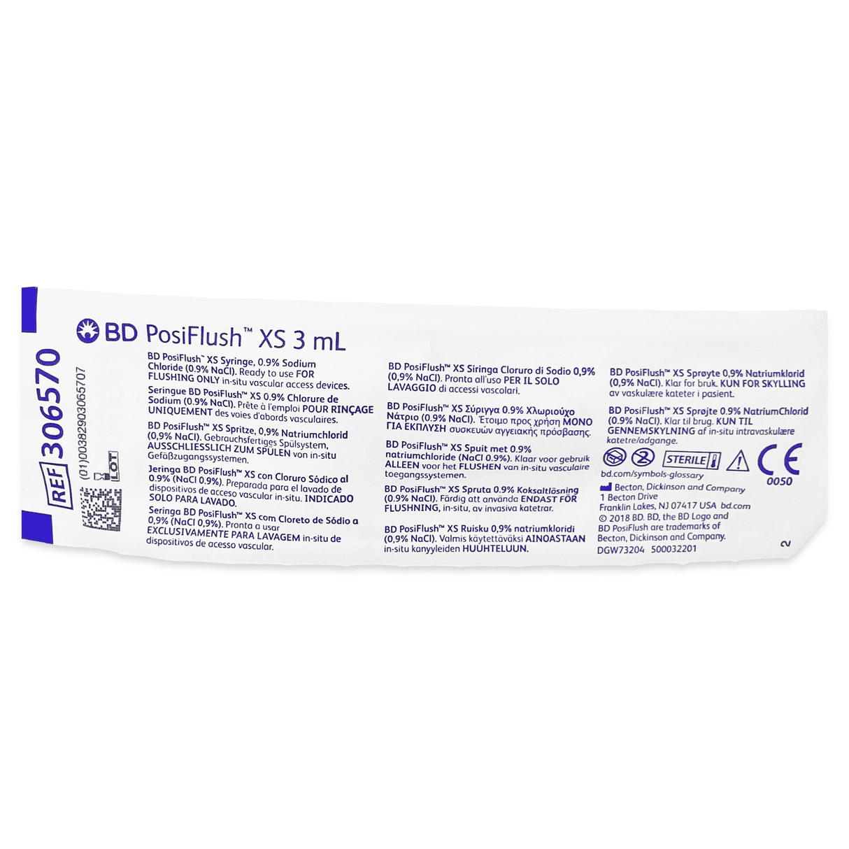 PosiFlush XS Saline-filled Syringes | BD-IV Solutions-Birth Supplies Canada