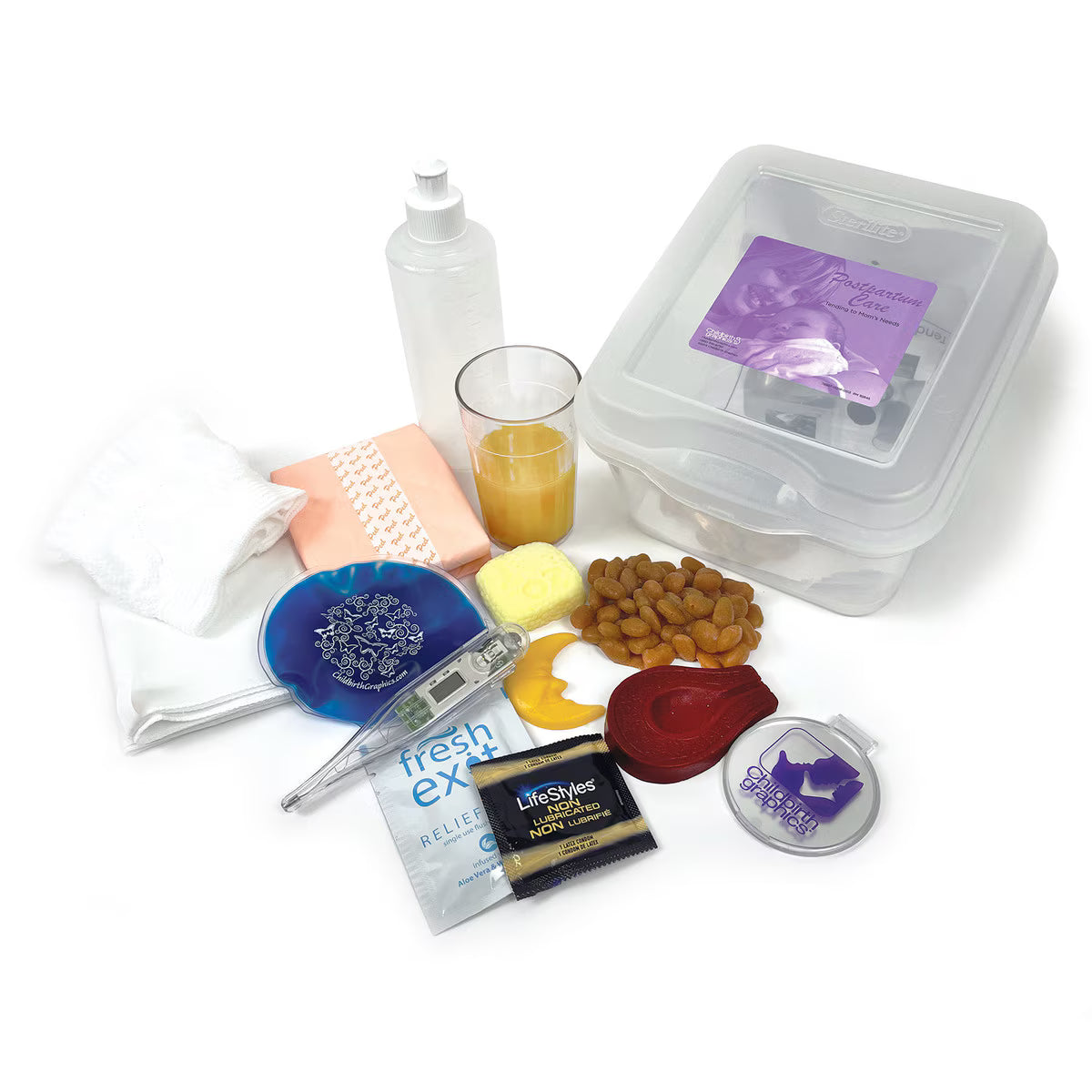 Postpartum Care Activity Box-Teaching Aids-Birth Supplies Canada
