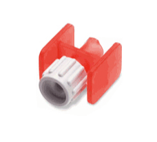 RAPIDFILL Connector, Luer Lock-to-Luer Lock, Red-IV Supplies-Birth Supplies Canada