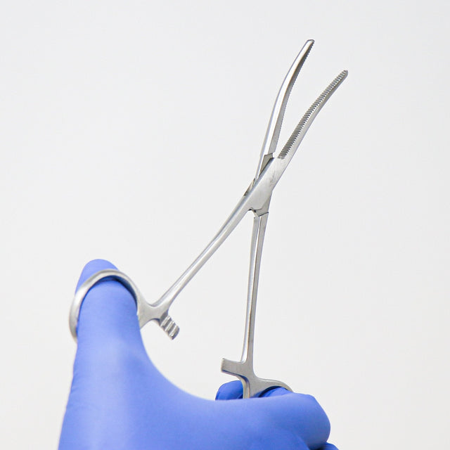 Rochester-Pean Forceps, Curved 6.25" ~ STERILE-Instruments-Birth Supplies Canada