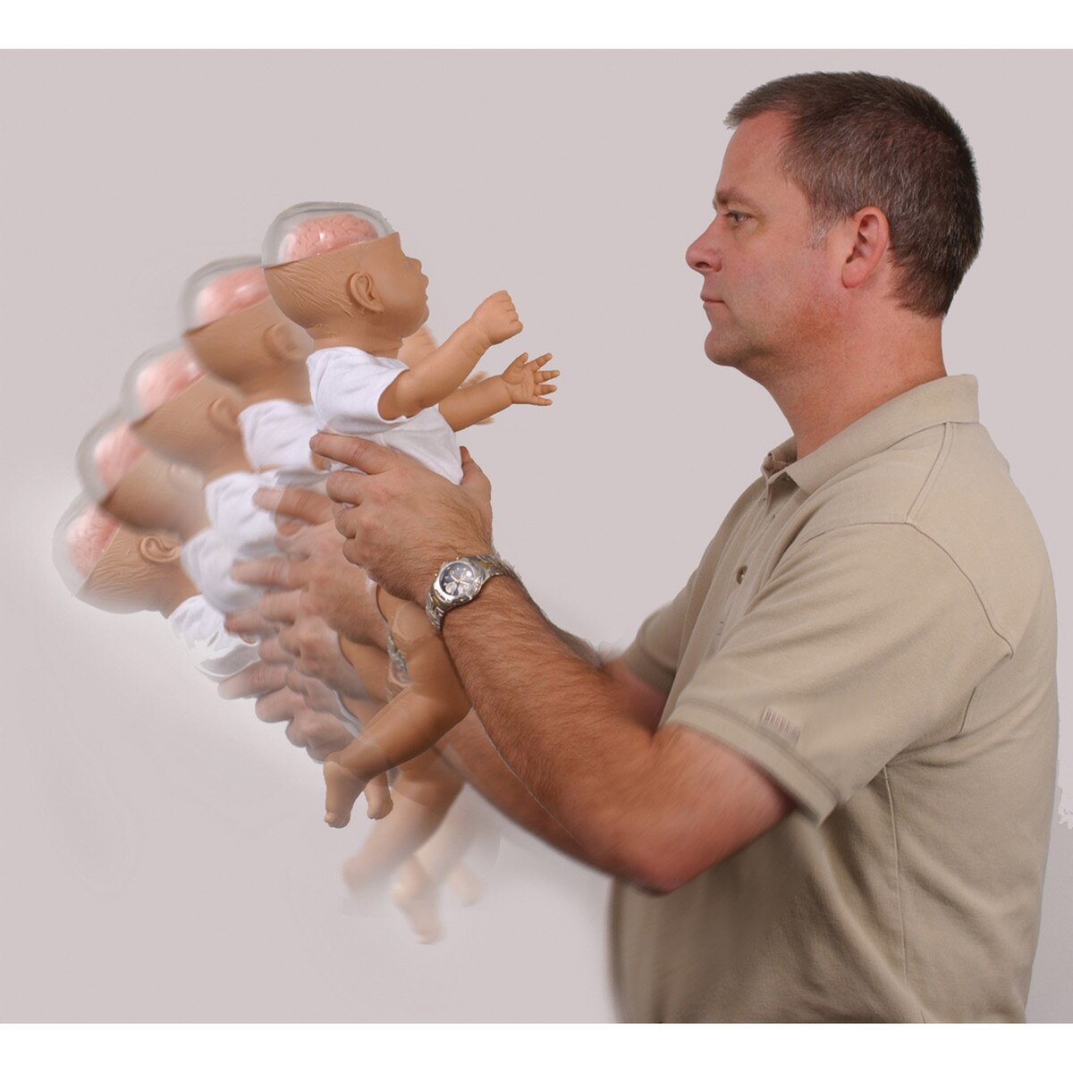 Shaken Baby Demonstration Model-Teaching Aids-Birth Supplies Canada