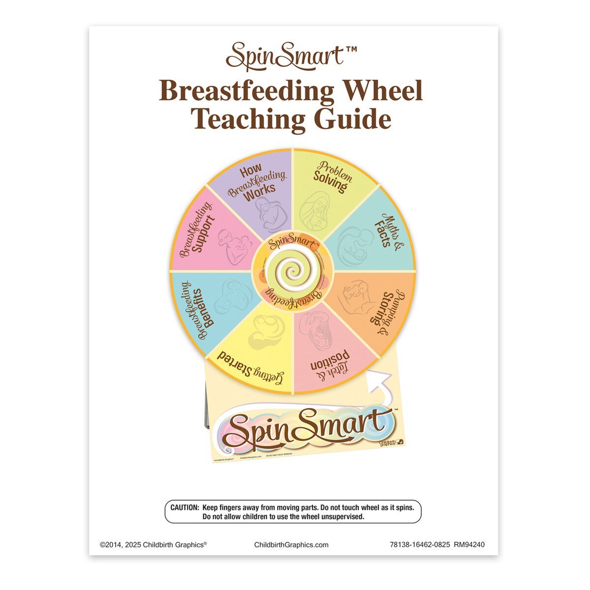 SpinSmart™ Breastfeeding Wheel-Teaching Aids-Birth Supplies Canada