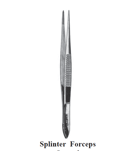 Splinter Forcep-Instruments-Birth Supplies Canada