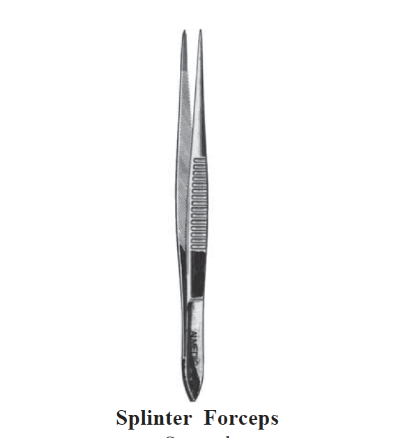 Splinter Forcep-Instruments-Birth Supplies Canada