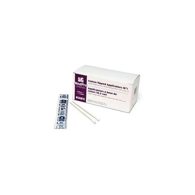 Sterile Cotton-Tipped Applicators | Wooden Stick-Clinic Supplies-Birth Supplies Canada