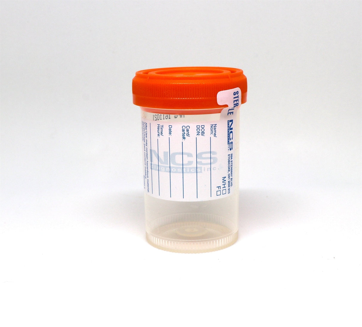 Specimen Containers – Sterile, Screw - Cap with ID Label - Buy Medical Supplies Online Canada
