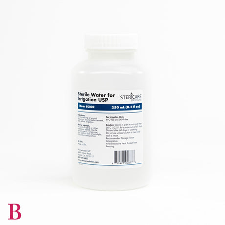 Sterile Water For Irrigation Bottle-IV Solutions-Birth Supplies Canada