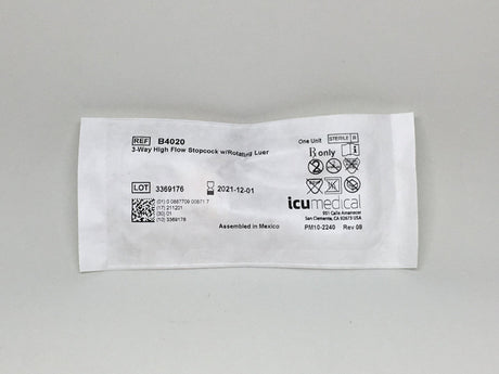 Stopcock 3-Way High Flow w/Rotating Luer-Medical Devices-Birth Supplies Canada