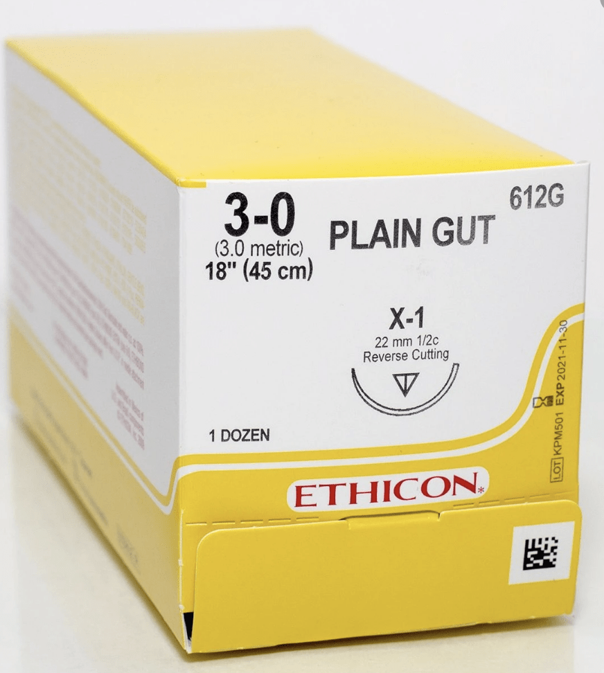 Sutures Plain Gut | Ethicon-Suture Supplies-Birth Supplies Canada
