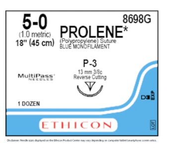 Sutures Prolene | Ethicon-Medical Devices-Birth Supplies Canada