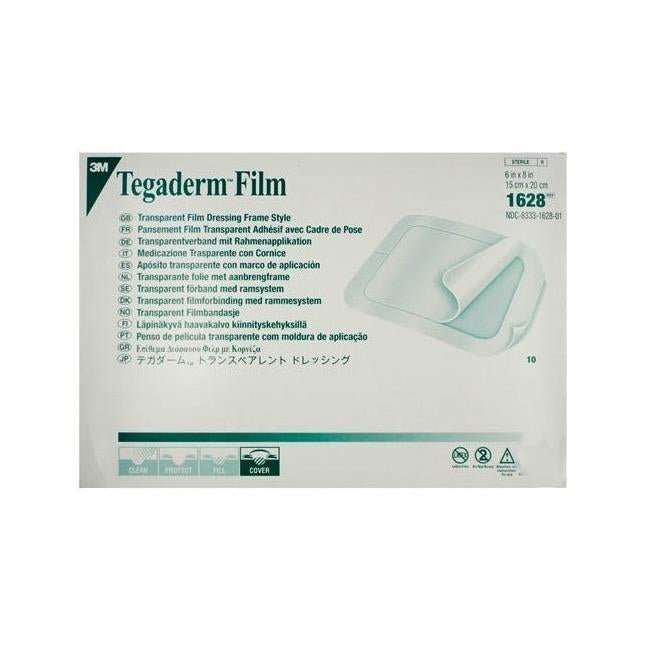 Tegaderm™ Transparent Film Dressing – 4" x 10" - Buy Medical Supplies Online Canada