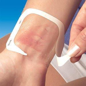 Tegaderm Transparent Film Dressing | 4" x 4 3/4"-Gauze & Bandages-Birth Supplies Canada