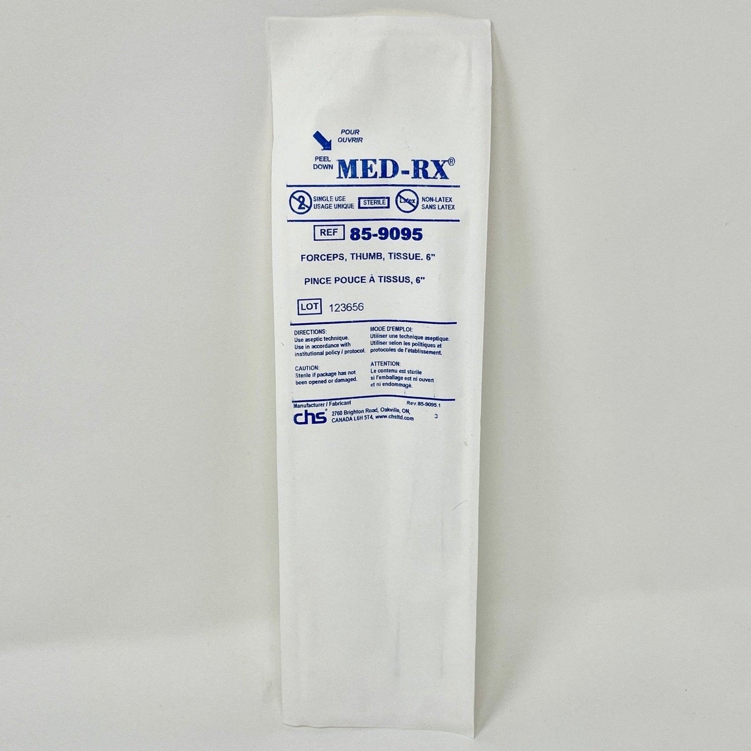 Thumb Tissue Forceps ~ STERILE-Instruments-Birth Supplies Canada