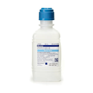 500ml Sterile Water For Irrigation Bottle-CLASS 9-Birth Supplies Canada