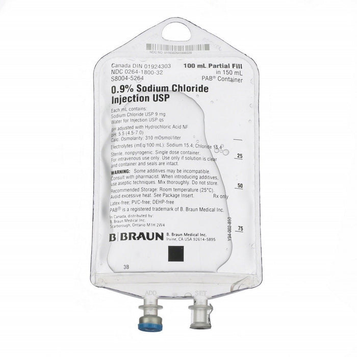 100mL Sodium Chloride 0.9% | BRAUN