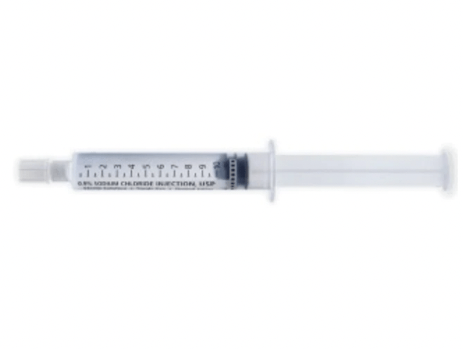 BD PosiFlush 10mL Saline Syringe