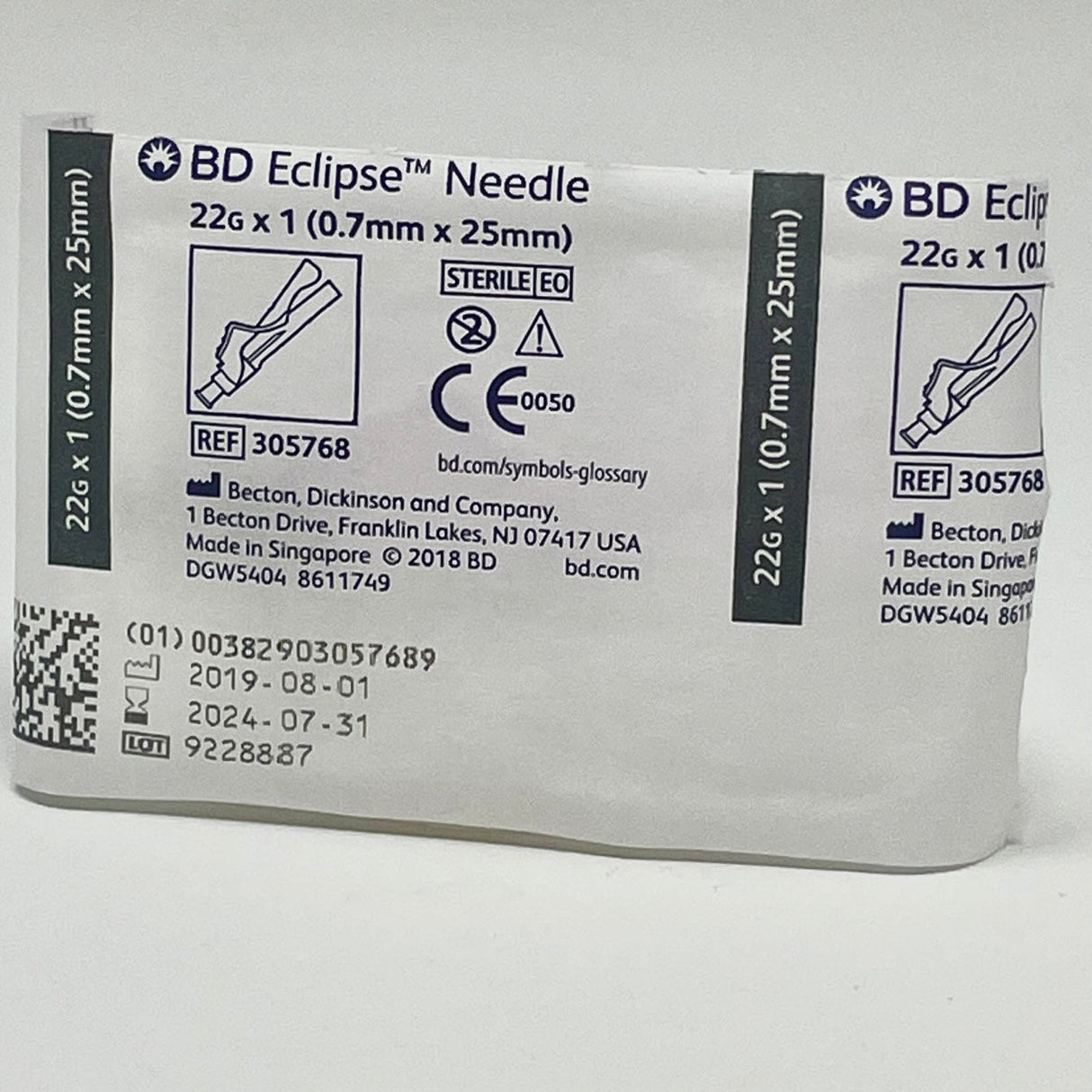 BD Eclipse™ Safety Needle – 22G, Sterile - Buy Medical Supplies Online Canada