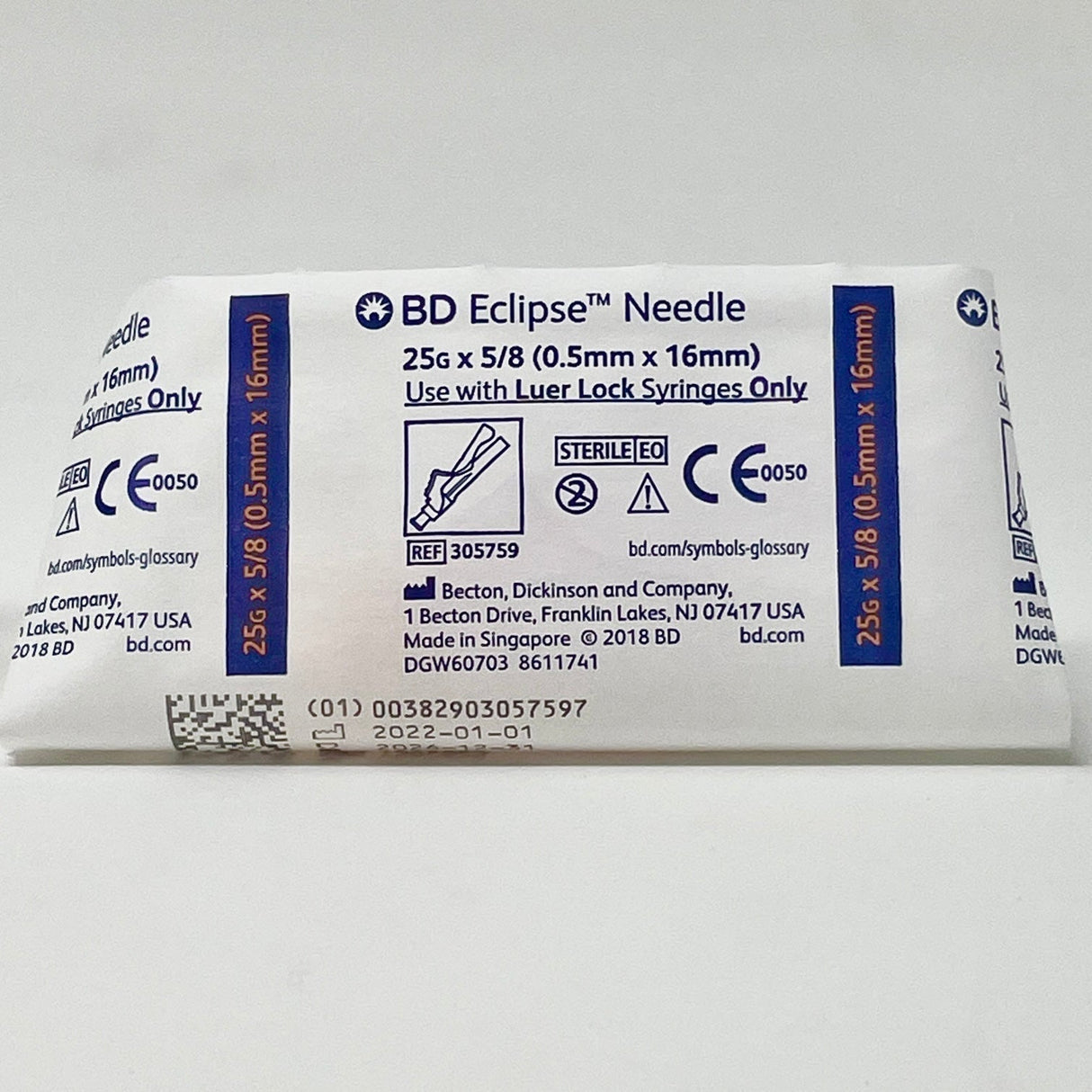 25G Needle Eclipse Safety | BD-Medical Devices-Birth Supplies Canada