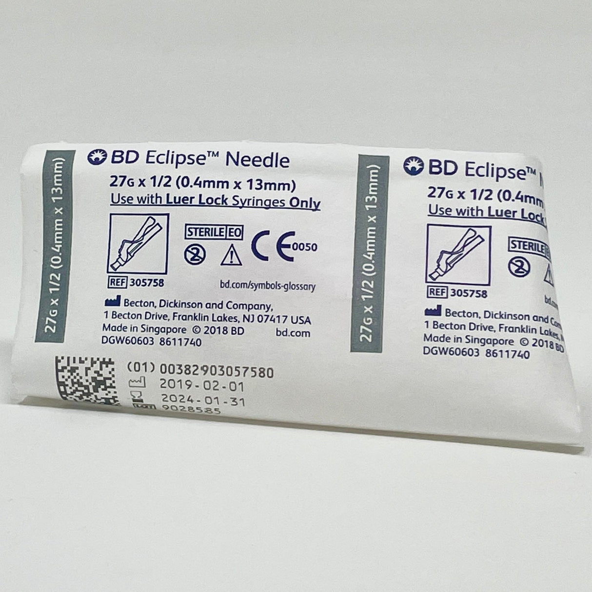 27G Needle Eclipse Safety | BD-Medical Devices-Birth Supplies Canada
