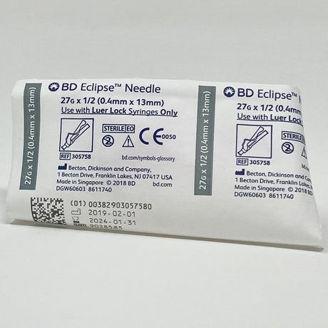 27G Needle Eclipse Safety | BD-Medical Devices-Birth Supplies Canada