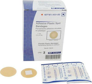 Adhesive Plastic Spot Bandages-Medical Supplies-Birth Supplies Canada