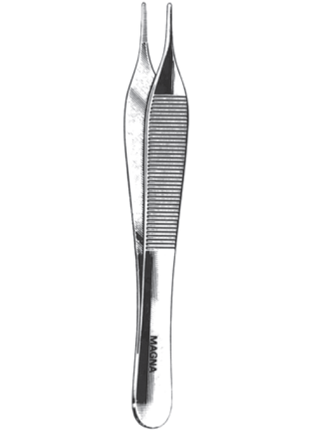 Adson Dressing Forceps 4.75" Serrated - Buy Medical Supplies Online Canada