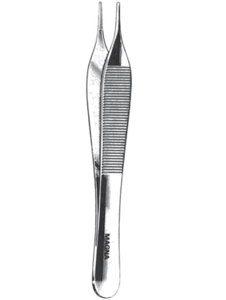 Adson Dressing Forceps 4.75" Serrated - Buy Medical Supplies Online Canada