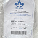 Adult Nasal Cannula 7ft Tubing | Soft Curved Tip, SureFlow™ Latex-Free-Airways-Birth Supplies Canada