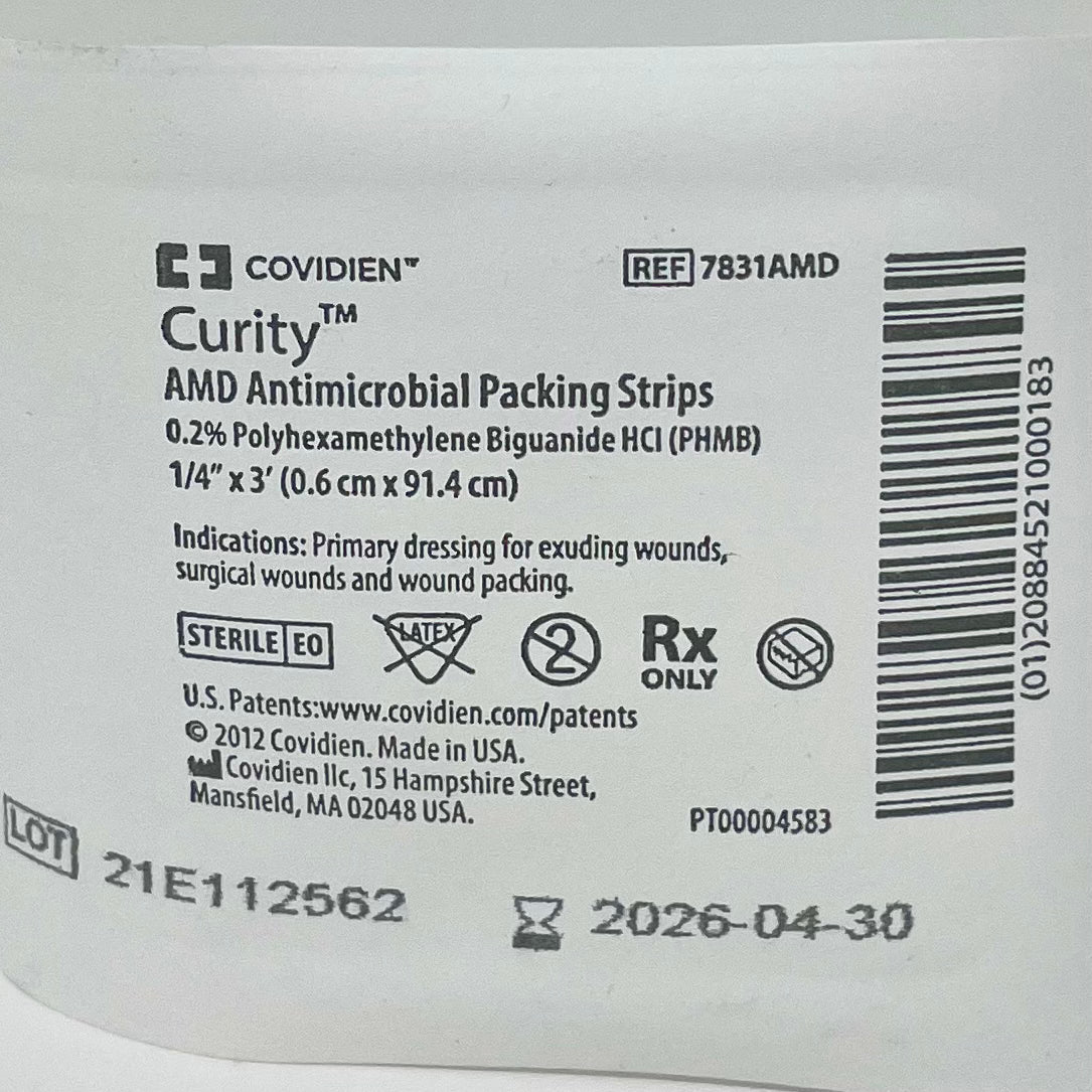 Curity AMD Antimicrobial Packing Strips - Buy Medical Supplies Online Canada