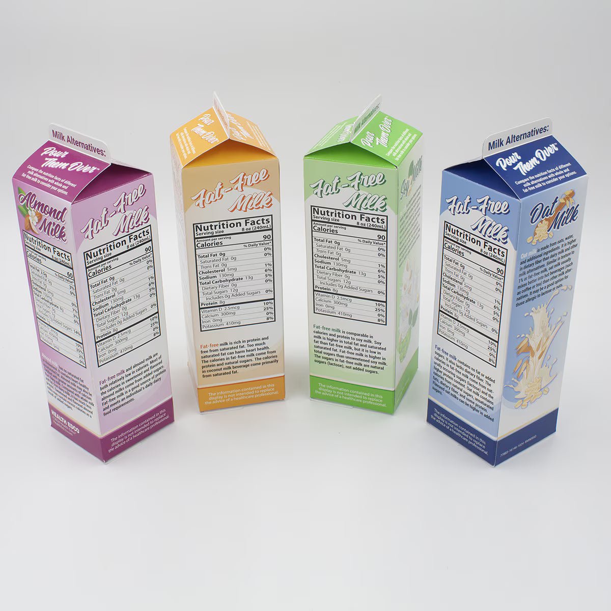 Milk Alternatives: Pour Them Over™ Display - Buy Medical Supplies Online Canada