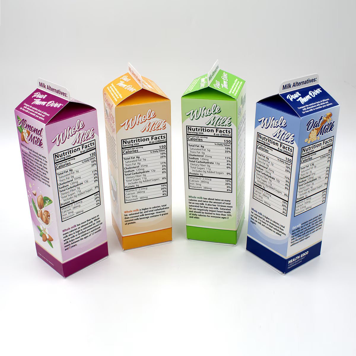 Milk Alternatives: Pour Them Over™ Display - Buy Medical Supplies Online Canada