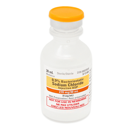 Hospira Bacteriostatic Sodium Chloride Injection - Buy Medical Supplies Online Canada