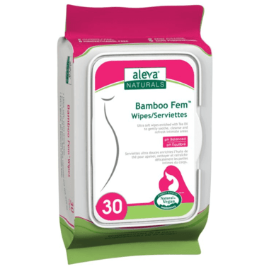 Bamboo Fem Wipes | pH-Balanced Intimate Care with Aloe & Chamomile