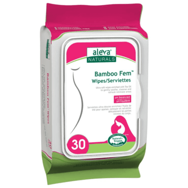 Bamboo Fem Wipes | pH - Balanced Intimate Care with Aloe & Chamomile - Buy Medical Supplies Online Canada