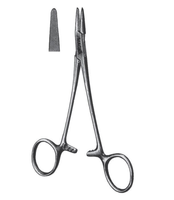 Baumgartner Needle Holder 5.5"