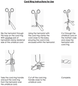 CETRO Cord Rings-IMPORT-DEVICE-Birth Supplies Canada