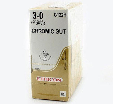 Ethicon Chromic Gut Sutures with SH Needle – Absorbable, 27" (70cm) - Buy Medical Supplies Online Canada