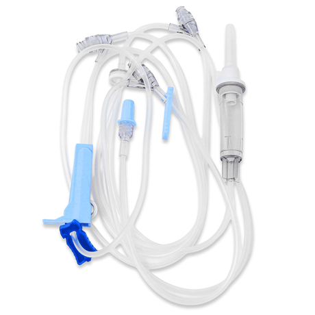 Continu - Flo Solution Set with CLEARLINK – 3 Luer - Activated Valves & Male Luer Lock Adapter - Buy Medical Supplies Online Canada