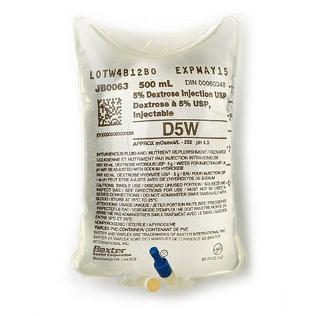 Dextrose 5% Injection Solution | BAXTER-IV Solutions-Birth Supplies Canada