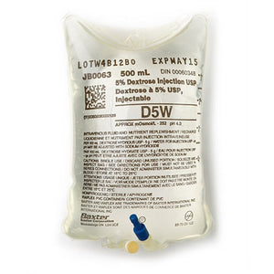 Dextrose 5% Injection Solution | BAXTER-IV Solutions-Birth Supplies Canada