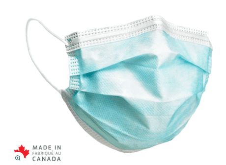 PRIMED ASTM Level 1 Disposable Face Mask | Made in Canada - Buy Medical Supplies Online Canada