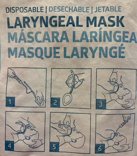Disposable Laryngeal Mask Airway (LMA) | Infant Size 1 Airway Device - Buy Medical Supplies Online Canada