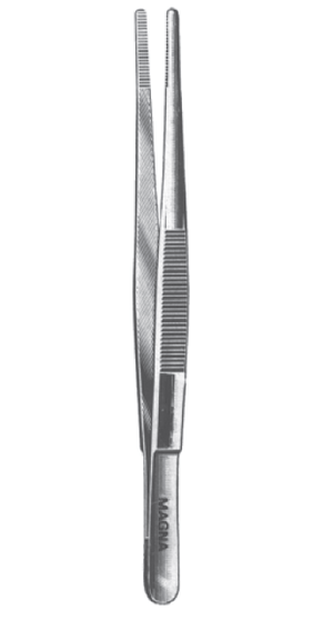 Dressing Forceps, Straight 6"-Instruments-Birth Supplies Canada