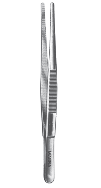 Dressing Forceps, Straight 6"