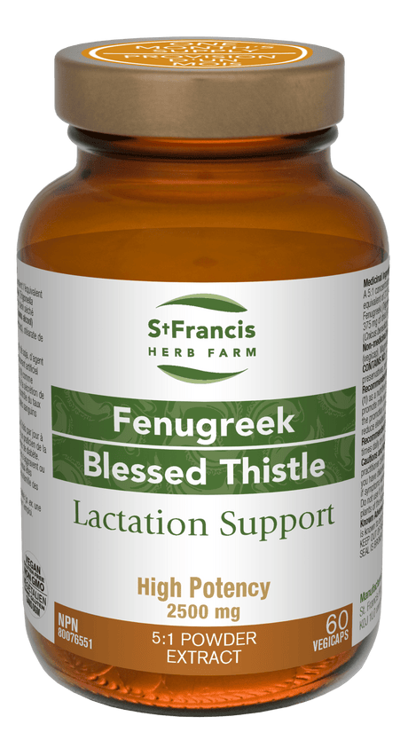 Lactation Support Supplement | Organic Fenugreek & Blessed Thistle - Buy Medical Supplies Online Canada