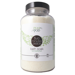 Five Minutes Peace Bath Soak | Mineral & Essential Oil Relaxation Blend